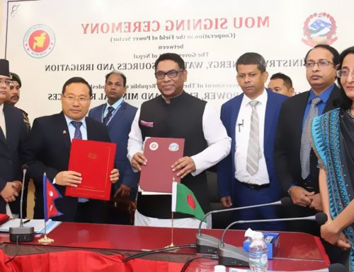 尼泊尔与孟加拉国同意联合投资水电项目